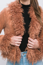 Load image into Gallery viewer, Jordyn Faux Fur Corduroy Jacket
