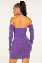 Load image into Gallery viewer, Purple Rain Corset Dress
