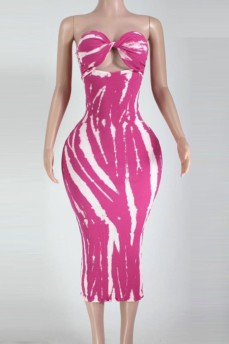 Pretty In Pink Bodycon Dress