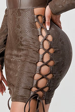 Load image into Gallery viewer, Chocolate Venom Dress
